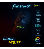 Mouse Gamer FiddlerZ MO520 – Control Total y RGB Personalizado