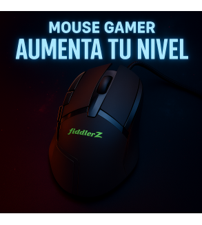Mouse Gamer FiddlerZ MO520 – Control Total y RGB Personalizado