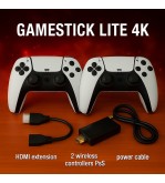 Consola Retro Gamestick Lite 4K  Doble Control Inalámbrico.
