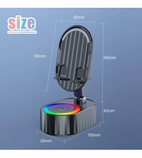 Parlante Induccion y Bluetooth + Batería portátil: ¡Tu música, donde sea!