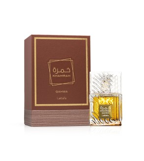 Khamrah Qahwa de Lattafa  Perfume Unisex con Toque de Café y Especias