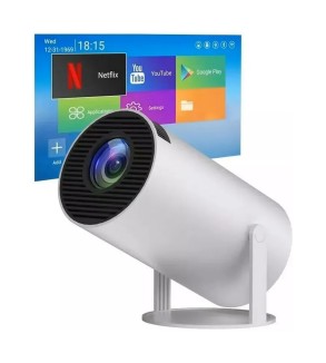 Proyector Android 4k, Hasta 130", HDMI, AUX 3.5, Bluetoooth