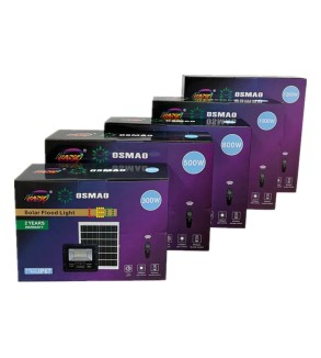 Reflector Solar 1200w + Panel Solar Independiente Y Control Remoto