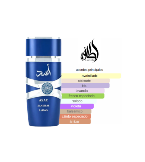 Perfume Lattafa Asad Zanzibar para Hombres