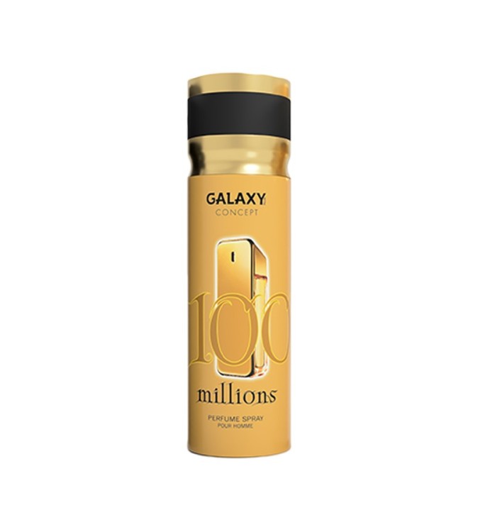 Body Spray Millions de Galaxy Concept